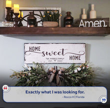 Load image into Gallery viewer, Home Sweet Home Sign