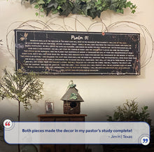 Load image into Gallery viewer, Psalm 91 - He Is My Refuge Sign II