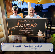 Load image into Gallery viewer, Backyard Sign