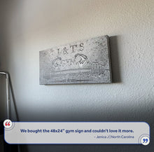 Load image into Gallery viewer, Gym Sign IX