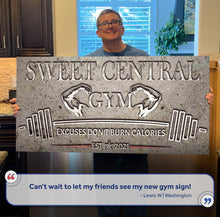 Load image into Gallery viewer, Gym Sign IX