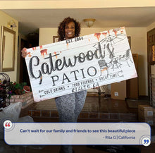 Load image into Gallery viewer, Family Patio Sign II