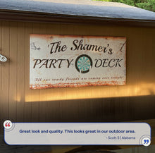 Load image into Gallery viewer, Backyard Bar &amp; Grill Sign IV
