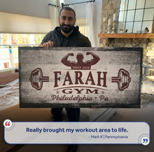 Load image into Gallery viewer, Gym Sign VI