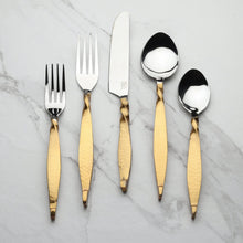 Load image into Gallery viewer, Twisted Urban Flatware, 5-Pc. Place Setting