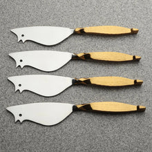 Load image into Gallery viewer, TWISTED URBAN RATONCITO CHEESE SPREADER/KNIFE 4 PC. SET