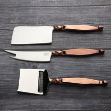 Load image into Gallery viewer, TWISTED URBAN CHEESE KNIFE 3 PC. SET