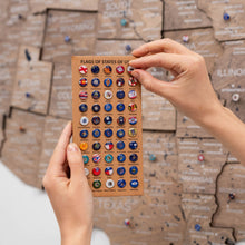 Load image into Gallery viewer, Wooden 3d Map of USA - Terra