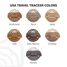 Load image into Gallery viewer, Travel Tracker 3D Wooden USA Map