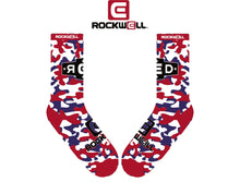 Load image into Gallery viewer, Crew Socks - R.E.D Camo USA