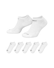 Load image into Gallery viewer, Nike 6-Pack Everyday Plus No Show Socks - White