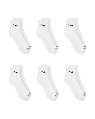 Nike Dri-Fit Cushioned Ankle Socks - White