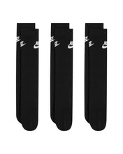 Load image into Gallery viewer, Nike 3- Pack Sportswear Everyday Essential Socks - Black