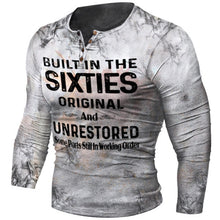 Load image into Gallery viewer, Motorcycle Rally Combat Skull Long Sleeved T Shirt Men's