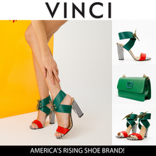 Load image into Gallery viewer, The Bloke Ankle Strap Multicolor Leather Women Sandal