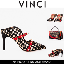 Load image into Gallery viewer, The Dosso Black Handwoven Leather Pointy Toe Women Sandal
