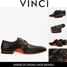 Load image into Gallery viewer, The Hagrid Black Single Monk Strap Handmade Men Shoe