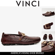 Load image into Gallery viewer, The Pisa Burgundy Leather Bit Drive Loafer Men Shoe