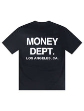 Load image into Gallery viewer, Money Dept. Los Angeles Heavyweight Tee - Black/White