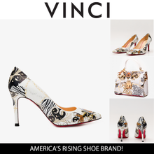 Load image into Gallery viewer, The Perugia White Leather Pump Women Shoe