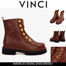 Load image into Gallery viewer, The Ottawa Brown Leather Ankle Women Boot