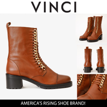 Load image into Gallery viewer, The Tuna Tan Leather Mid Calf Women  Boot