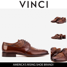 Load image into Gallery viewer, The Arven Tan Python Leather Men Shoe