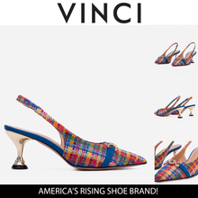 Load image into Gallery viewer, The Zoe Leather Slingback Women Sandal