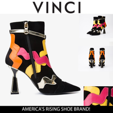 Load image into Gallery viewer, The Tario Black Suede Leather Ankle Women Boot