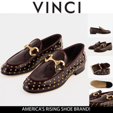 Load image into Gallery viewer, The Jupiter  Shoe Burgundy Spike Leather  Bit Dress Loafer Limited Edition Men Shoe