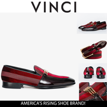 Load image into Gallery viewer, The Pontalto Leather Men Shoe Burgundy Bit Loafer