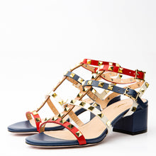 Load image into Gallery viewer, The Nejapa Multicolor Multi Strap Leather Women Sandal