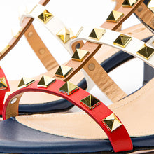 Load image into Gallery viewer, The Nejapa Multicolor Multi Strap Leather Women Sandal
