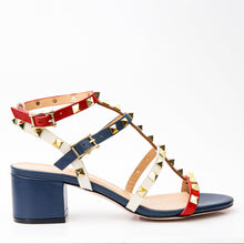 Load image into Gallery viewer, The Nejapa Multicolor Multi Strap Leather Women Sandal