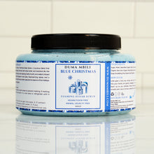 Load image into Gallery viewer, Blue Christmas Foaming Sugar Scrub