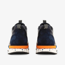 Load image into Gallery viewer, The Milford Navy Blue  Leather Men Sneaker