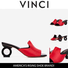 Load image into Gallery viewer, The Tory Red Leather Women Sandal