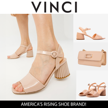 Load image into Gallery viewer, The Bamba Cream Patent Leather Women Sandal