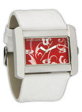 Load image into Gallery viewer, UTAH Vanessa (White/Red) Watch
