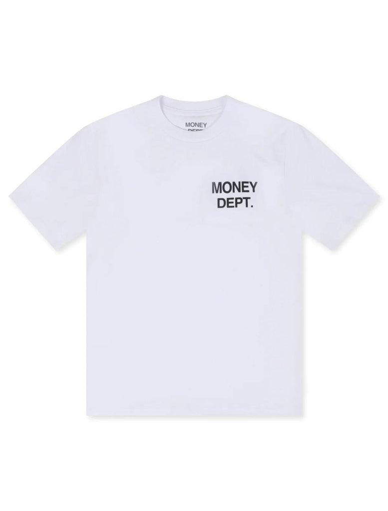 Money Dept. Los Angeles Heavyweight Tee - White/Black