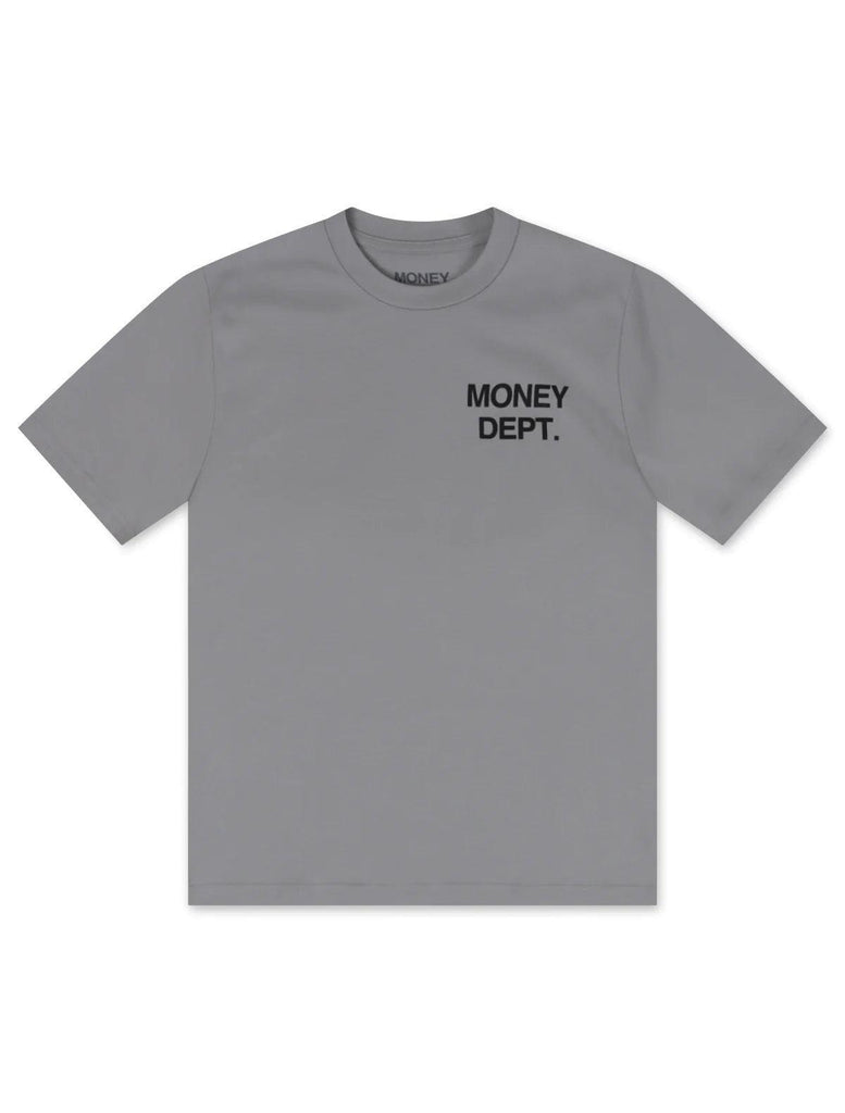 Money Dept. Graphic Tee - Grey/Black