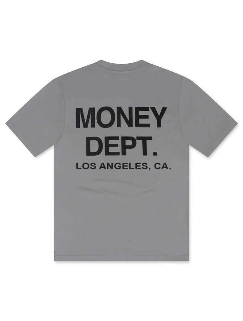 Money Dept. Graphic Tee - Grey/Black
