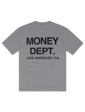 Load image into Gallery viewer, Money Dept. Graphic Tee - Grey/Black