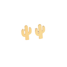 Load image into Gallery viewer, Cactus Stud Earrings