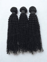 Load image into Gallery viewer, Kinky Curly Wefted Bundle