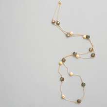 Load image into Gallery viewer, Long Labradorite Layering Chain