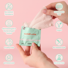 Load image into Gallery viewer, Sweet Mint Flavored Wipes