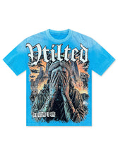 Load image into Gallery viewer, Vtilted Tears Tee - Washed Blue