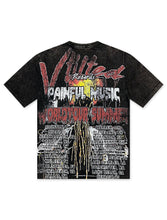Load image into Gallery viewer, Vtilted Record Tee - Black Wash
