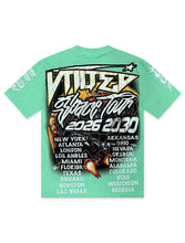 Load image into Gallery viewer, Vtilted Skyline Tee - Chalky Mint